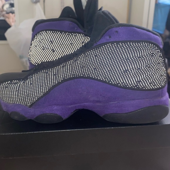 Brand new size 9 purple and black Jordan 13’s